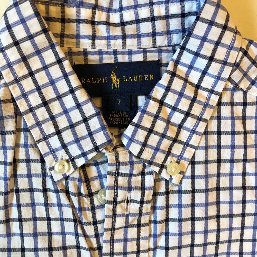 Ralph Lauren boys button down shirt - Picture 2 of 2